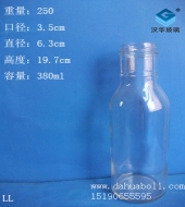 380ml果汁玻璃瓶