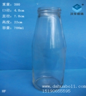 700ml丝口牛奶玻璃瓶