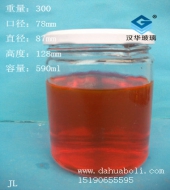 600ml黄桃罐头玻璃瓶