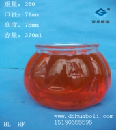 370ml笑脸玻璃烛台