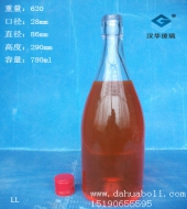 750ml伏特加玻璃酒瓶