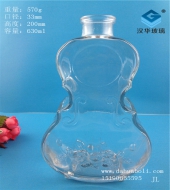 630ml工艺玻璃酒瓶