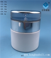 50g乳白色一滴水玻璃膏霜瓶
