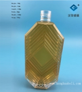 750ml方形玻璃酒瓶