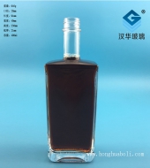 500ml丝口长发形玻璃酒瓶