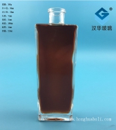 200ml长方形玻璃酒瓶