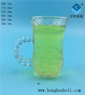 70ml手把玻璃果汁杯