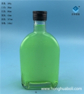 340ml玻璃扁酒瓶