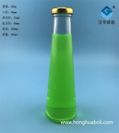 300ml锥形果汁饮料玻璃瓶