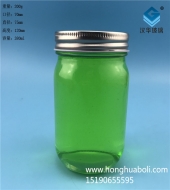 380ml方圆形蜂蜜玻璃瓶
