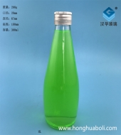 300ml水滴型玻璃果汁饮料瓶生产厂家
