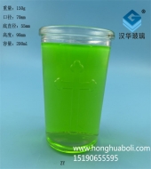 200ml出口蜡烛玻璃罐