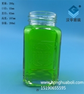 200ml出口长方形玻璃瓶