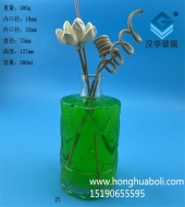 300ml菱形玻璃香薰分装瓶