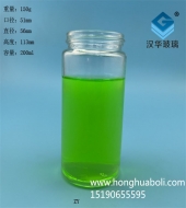 200ml圆形玻璃蜂蜜瓶