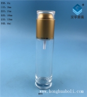 60ml透明玻璃乳液分装瓶
