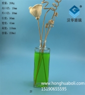 200ml长方形扁香薰玻璃瓶
