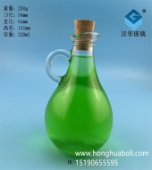 320ml出口玻璃鸭嘴油壶