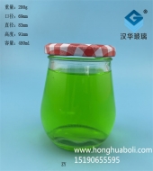 480ml广口玻璃酱菜瓶