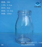 200ml马口铁盖酸奶玻璃瓶